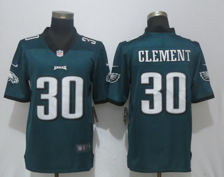 Men Philadelphia Eagles #30 Clement Green 2017 Vapor Untouchable NEW Nike Limited Playey NFL Jerseys->->NFL Jersey